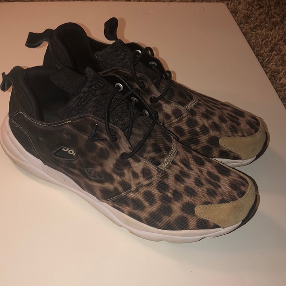 reebok cheetah print shoes